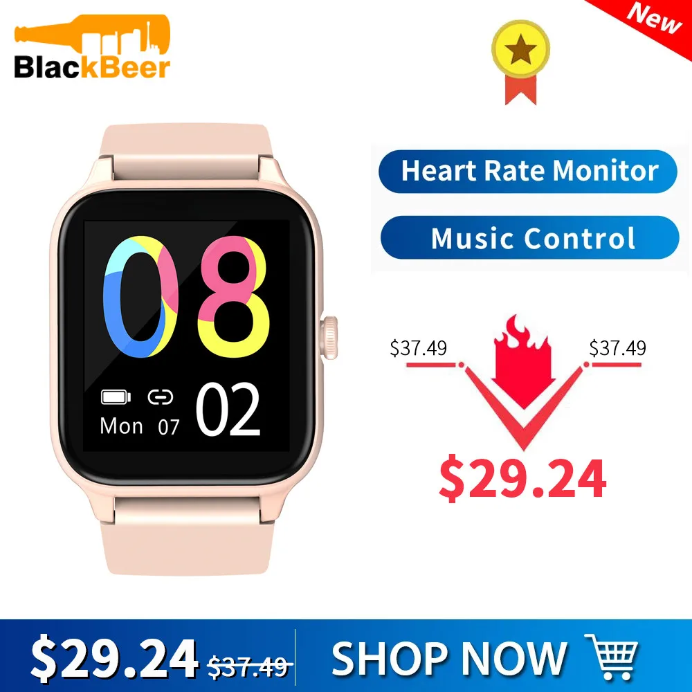 Blackview SmartWatch R3 Pro Fitness Tracker Sports Smart Watch Heart Rate Monitor Smartband for IOS Android Phone 280mAh Battery
Blackview SmartWatch R3 Pro Fitness Tracker Sports Smart Watch Heart Rate Monitor Smartband for IOS Android Phone 280mAh Battery
