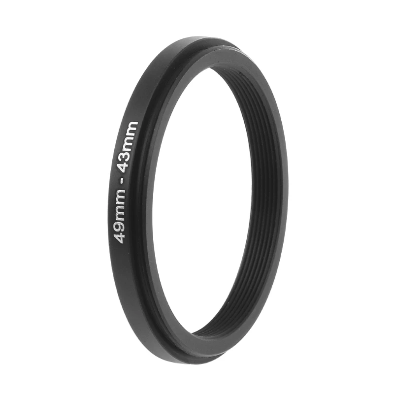 49mm To 43mm Metal Step Down Rings Lens Adapter Filter Camera Tool Accessory New L41F