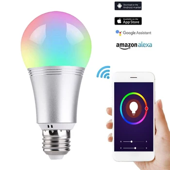 Multi-functional 7W E26/E27 WiFi RGBW Smart Light Bulb Classic Practical APP Control LED Lamp Work with Google Home
Multi-functional 7W E26/E27 WiFi RGBW Smart Light Bulb Classic Practical APP Control LED Lamp Work with Google Home