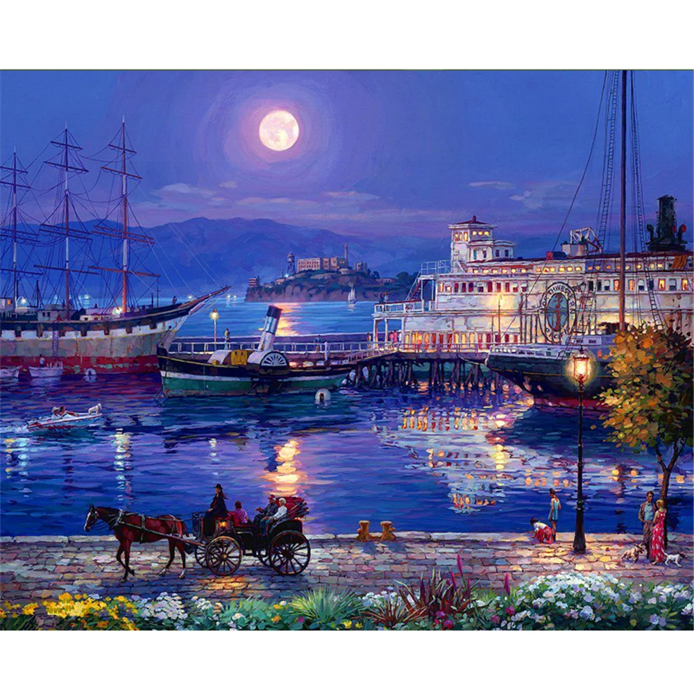 Mediterranean Paint By Numbers DIY Set For Quarantine Depression-Killer DIY Oil Painting With Combo Frame and Colorful Canvas
Mediterranean Paint By Numbers DIY Set For Quarantine Depression-Killer DIY Oil Painting With Combo Frame and Colorful Canvas
