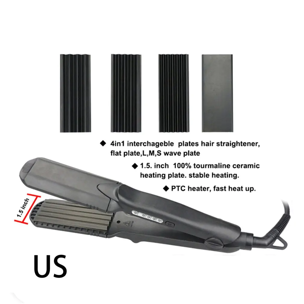Four-In-One Plate Straightening Plate Multifunctional Ceramic Perm Multifunctional Corn Hair Straightener Splint
Four-In-One Plate Straightening Plate Multifunctional Ceramic Perm Multifunctional Corn Hair Straightener Splint
