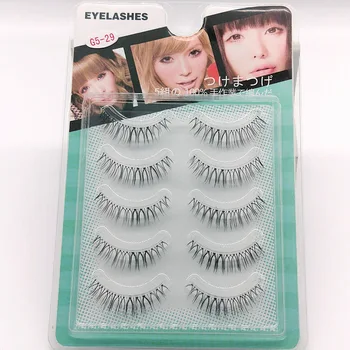 Classic G5-29 Handmade Natural Model Eyelash Japanese-style 5 Pairs of 3D Mink False Eyelashes
Classic G5-29 Handmade Natural Model Eyelash Japanese-style 5 Pairs of 3D Mink False Eyelashes