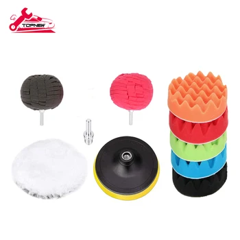 Drill Buffing Sponge Pads Kit, 10 Pcs 3 Inch Car Polishing Drill Pads Wheel Polishing Sponge Ball for Car, Metal and Grass
Drill Buffing Sponge Pads Kit, 10 Pcs 3 Inch Car Polishing Drill Pads Wheel Polishing Sponge Ball for Car, Metal and Grass