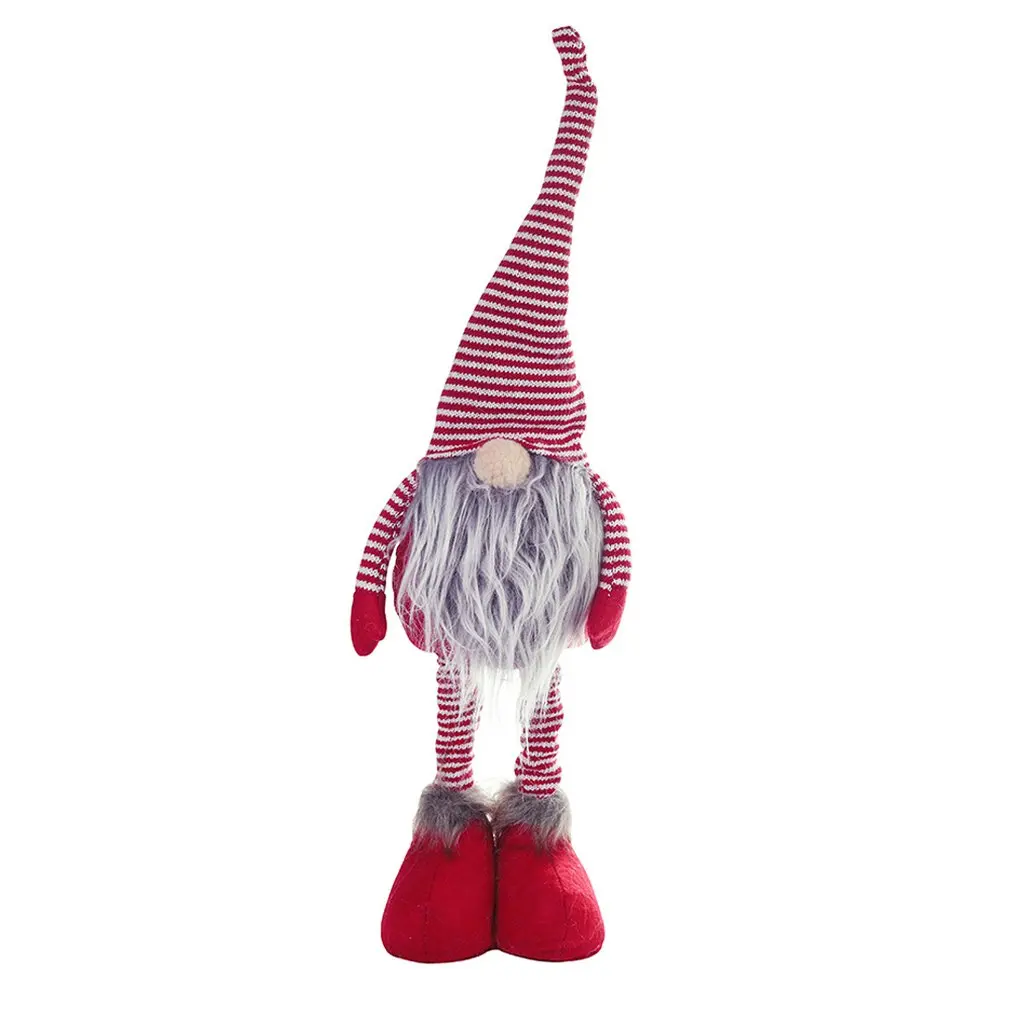 Christmas decoration Standing stripe cap no face doll scene layout home decoration decoration room decoration
Christmas decoration Standing stripe cap no face doll scene layout home decoration decoration room decoration