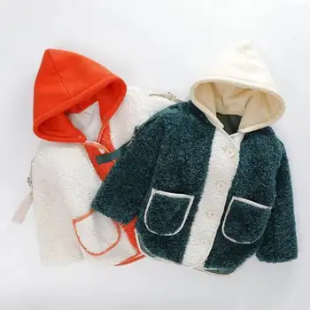 Baby Girls Long Sleeve Hooded Jacket Outwear Fashion Style New Autumn Winter Girls Clothes Outerwear For 4 6 8 10 12 13 Year 
Baby Girls Long Sleeve Hooded Jacket Outwear Fashion Style New Autumn Winter Girls Clothes Outerwear For 4 6 8 10 12 13 Year