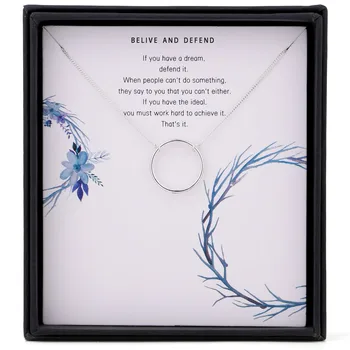 Interlocking Infinity Circles Belive and Defend Necklace-Sterling 925 Silver Necklace Fashion Women Jewelry Personality Gift
Interlocking Infinity Circles Belive and Defend Necklace-Sterling 925 Silver Necklace Fashion Women Jewelry Personality Gift