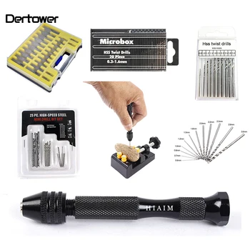 1Set Manufacturer Sells 0.3-3.4mm Aluminum Alloy Black Hand-twisted Drill Model Manual Punching Set Black With High Quality
1Set Manufacturer Sells 0.3-3.4mm Aluminum Alloy Black Hand-twisted Drill Model Manual Punching Set Black With High Quality