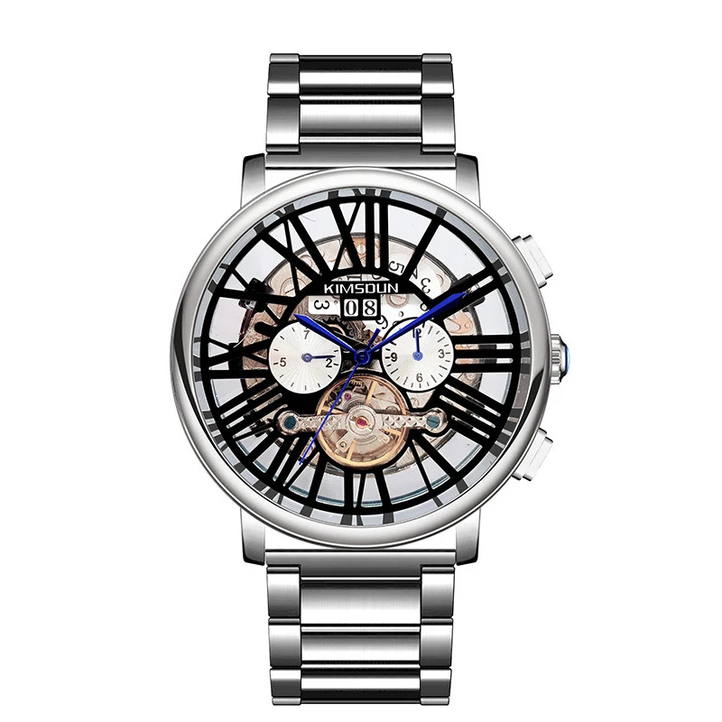 Switzerland watches men luxury brand steel belt openwork tourbillon automatic mechanical watch men's watch
Switzerland watches men luxury brand steel belt openwork tourbillon automatic mechanical watch men's watch
