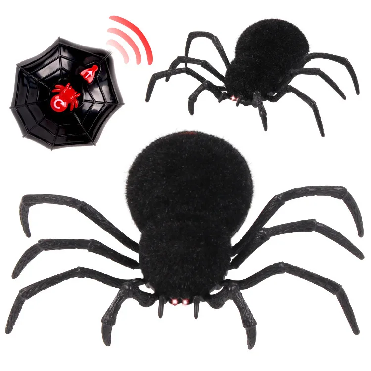 Foreign Trade Hot Sales 2-Way Electric Remote Control Plush Spider Realistic Trick Girlfriend Die Toy a Generation of Fat
Foreign Trade Hot Sales 2-Way Electric Remote Control Plush Spider Realistic Trick Girlfriend Die Toy a Generation of Fat
