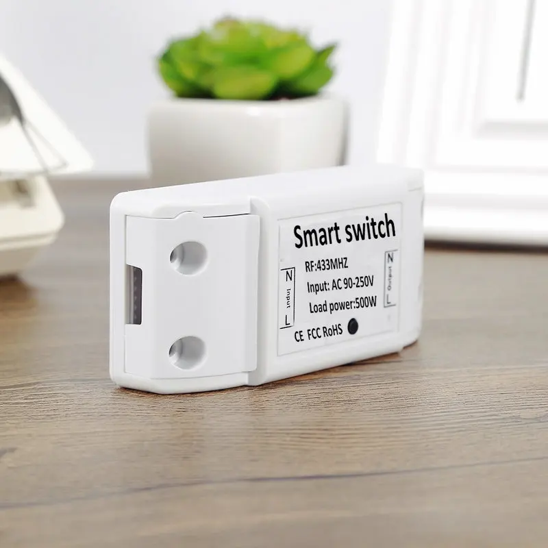 Wireless RF433 Switch Remote Control Module DIY Universal Smart Switch without wifi function
Wireless RF433 Switch Remote Control Module DIY Universal Smart Switch without wifi function