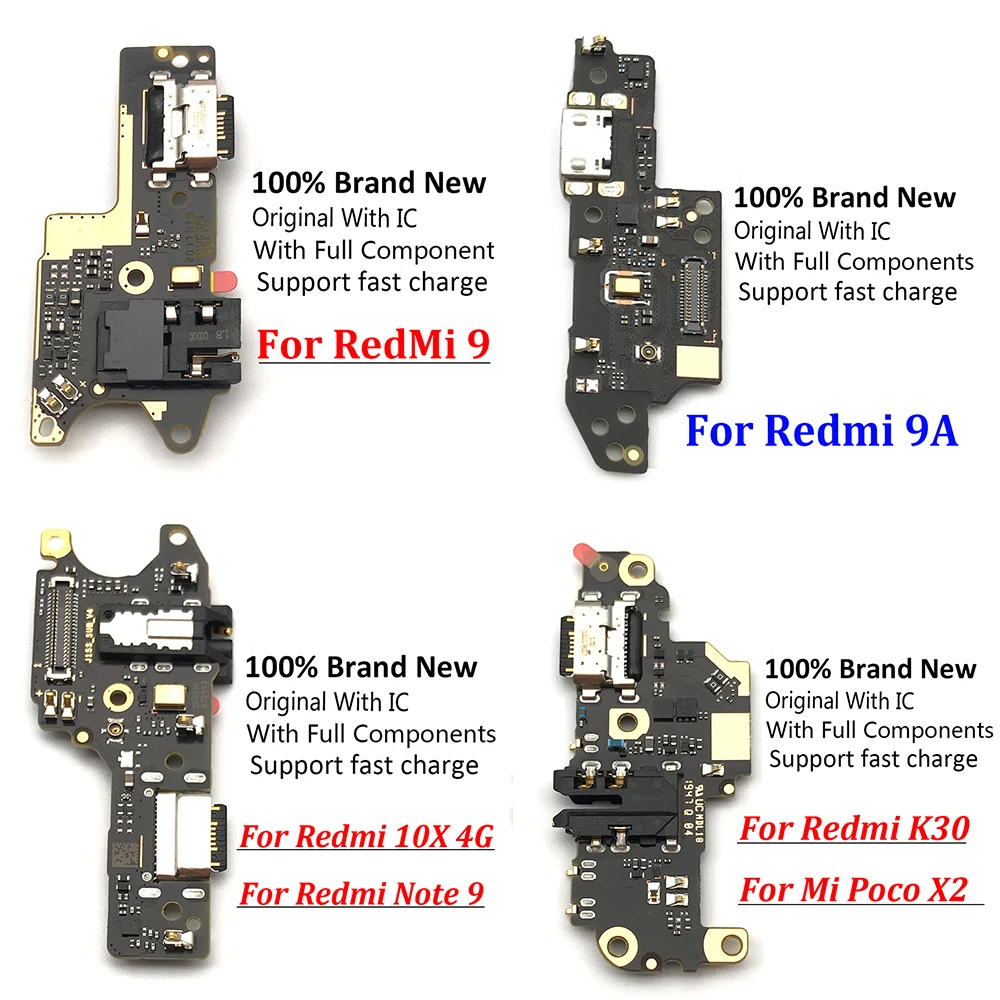 Оригинальный USB-порт для зарядки док-станция с разъемом плата гибкий кабель Xiaomi Mi