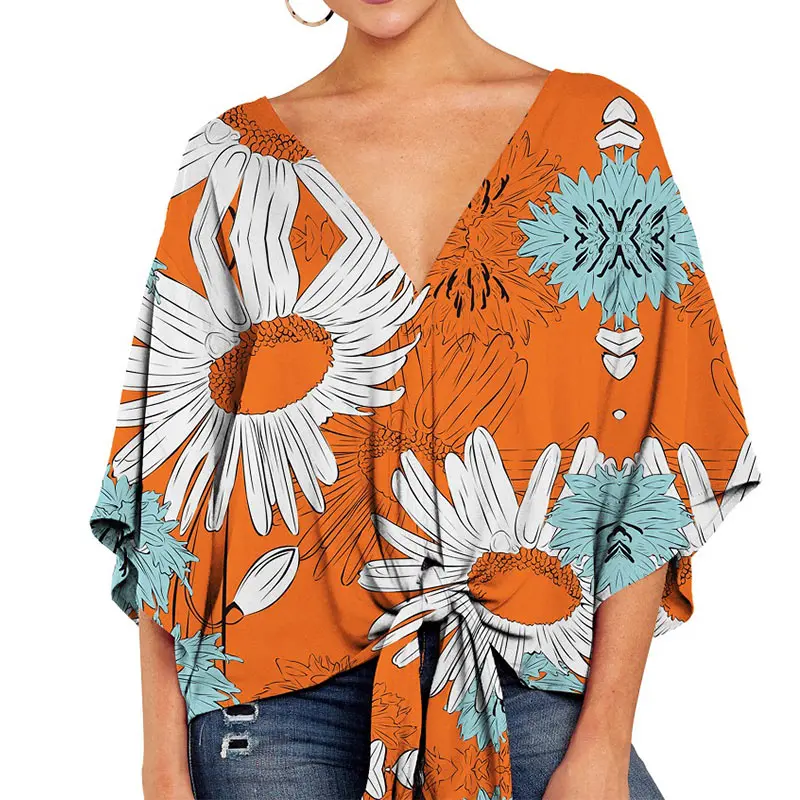 Summer Plus Size 5XL Print Leopard Women Blouse Batwing Sleeve Deep V-Neck Blouses Female 2020 Casual Loose Lace Up Ladies Tops
Summer Plus Size 5XL Print Leopard Women Blouse Batwing Sleeve Deep V-Neck Blouses Female 2020 Casual Loose Lace Up Ladies Tops