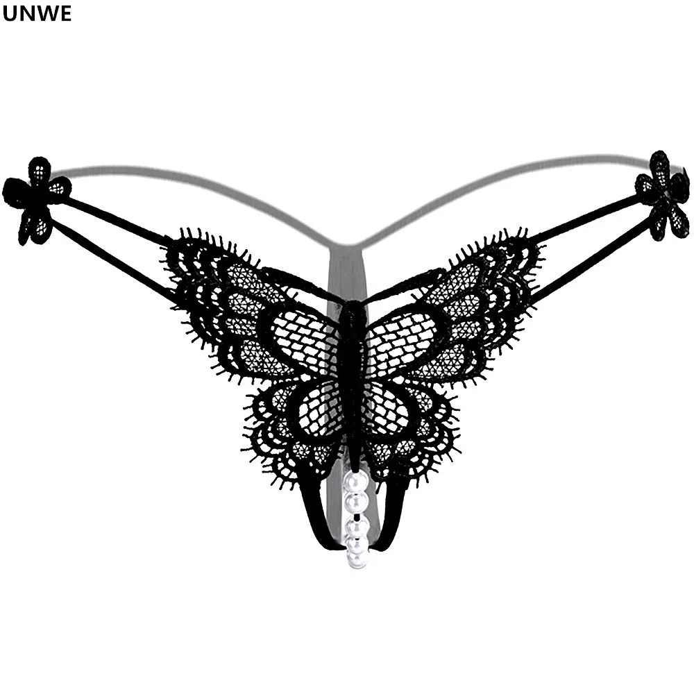 Lace Open Crotch Thong Lingerie Butterfly Embroidered G-string Crotchless Knicker Transparent Women Open Underwear Pearl Massage
Lace Open Crotch Thong Lingerie Butterfly Embroidered G-string Crotchless Knicker Transparent Women Open Underwear Pearl Massage