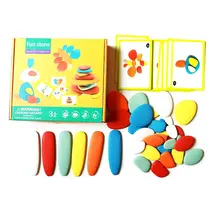 Nordic Style Colored Stone 36pcs Balance Game Baby Jigsaw Puzzle Wooden Rainbow Simulation Stone Blocks Children's Stacking Toys
Nordic Style Colored Stone 36pcs Balance Game Baby Jigsaw Puzzle Wooden Rainbow Simulation Stone Blocks Children's Stacking Toys