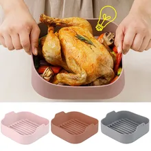 Air Fryer Fryer Accessories Baking Tool Tray Silicone Pan Non Stick Multifunctional Bread Chicken Pizza Baking Oven Tools
Air Fryer Fryer Accessories Baking Tool Tray Silicone Pan Non Stick Multifunctional Bread Chicken Pizza Baking Oven Tools