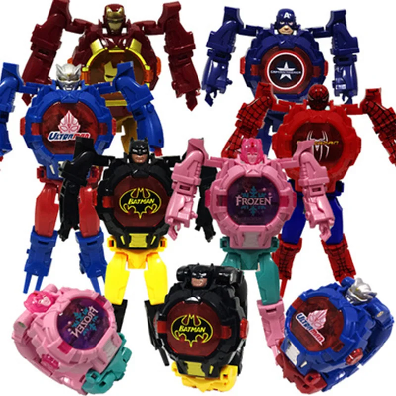 Kids Sports Cartoon Watch Kids Luminous Digital Watch Cartoon Transforming Robot Wristwatch Transforming Robot Toy For Children
Kids Sports Cartoon Watch Kids Luminous Digital Watch Cartoon Transforming Robot Wristwatch Transforming Robot Toy For Children
