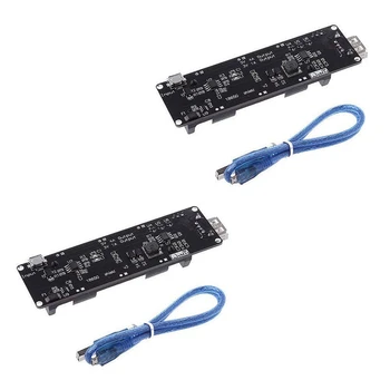 2 Pack 18650 Battery Box Battery Powered Protection Board Development Board for Aduino 2A Power Supply Module
2 Pack 18650 Battery Box Battery Powered Protection Board Development Board for Aduino 2A Power Supply Module