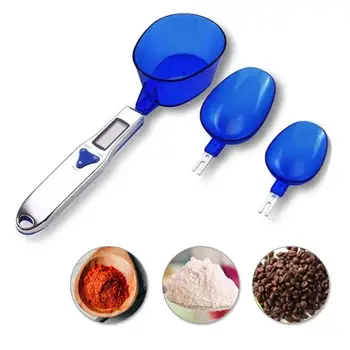 500g/0.1g Kitchen Spoon Scale Digital Scale Spoon LCD Display Electronic Measuring Spoon Scales With 3 Detachable Weighing Spoon
500g/0.1g Kitchen Spoon Scale Digital Scale Spoon LCD Display Electronic Measuring Spoon Scales With 3 Detachable Weighing Spoon