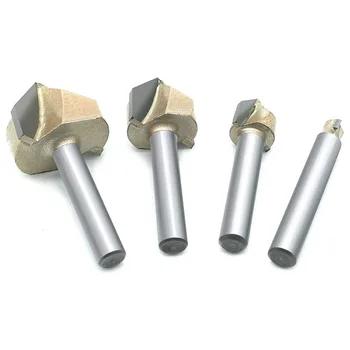 4pcs 90 Degree V Groove Router Bit 2-Flute CNC Engraving Bit Woodworking Chamfer Bevel Cutter 1/4 Inch Shank
4pcs 90 Degree V Groove Router Bit 2-Flute CNC Engraving Bit Woodworking Chamfer Bevel Cutter 1/4 Inch Shank