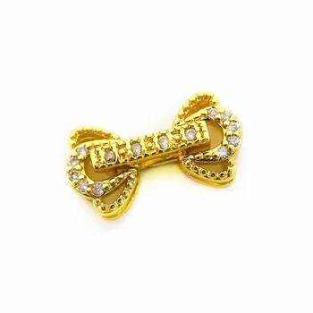 Copper Clasps 18K Gold plated DIY Pearls Jewelry Fittings Fastener Connector Clasps For DIY Gems Pearls Necklace Bracelet Clasp
Copper Clasps 18K Gold plated DIY Pearls Jewelry Fittings Fastener Connector Clasps For DIY Gems Pearls Necklace Bracelet Clasp