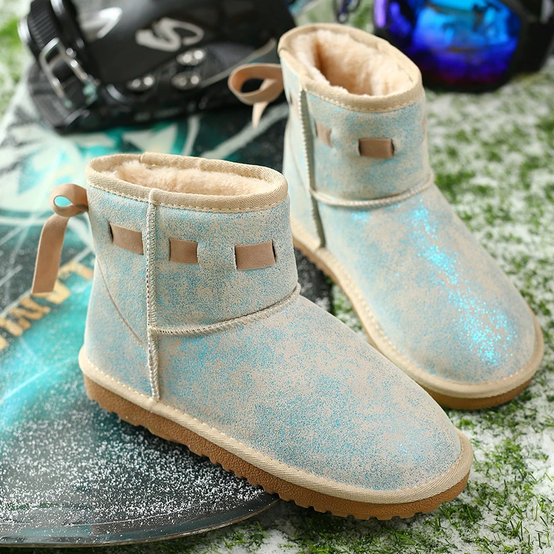 Ankle Boots Winter Women Platform Boots Shoes Bow Tie Fashion Black Blue Shoes 2019 New Flat Boots Sequins Ladies Warm Boots 
Ankle Boots Winter Women Platform Boots Shoes Bow Tie Fashion Black Blue Shoes 2019 New Flat Boots Sequins Ladies Warm Boots