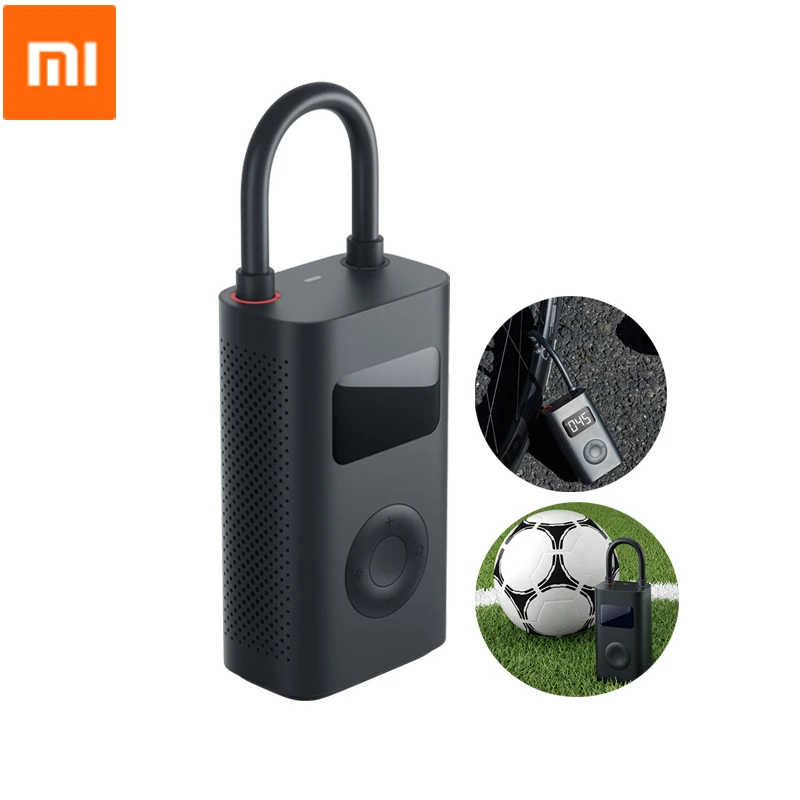 Xiaomi Mijia Smart Pump Electric Digital Tire Pressure Detection Built-in Battery Portable Inflator Pump for Bike Car Football
Xiaomi Mijia Smart Pump Electric Digital Tire Pressure Detection Built-in Battery Portable Inflator Pump for Bike Car Football