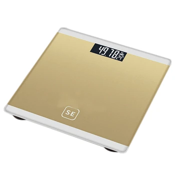 Gold Digital Body Axunge Electronic Scale LCD Display Human Health Management Called Smart Balance Electronic Scale
Gold Digital Body Axunge Electronic Scale LCD Display Human Health Management Called Smart Balance Electronic Scale