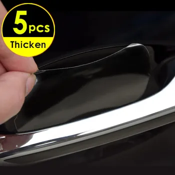 5pcs Universal Invisible Car Door Handle Scratches Automobile Shakes Protective Vinyl Protector Films Car Handle Protection
5pcs Universal Invisible Car Door Handle Scratches Automobile Shakes Protective Vinyl Protector Films Car Handle Protection