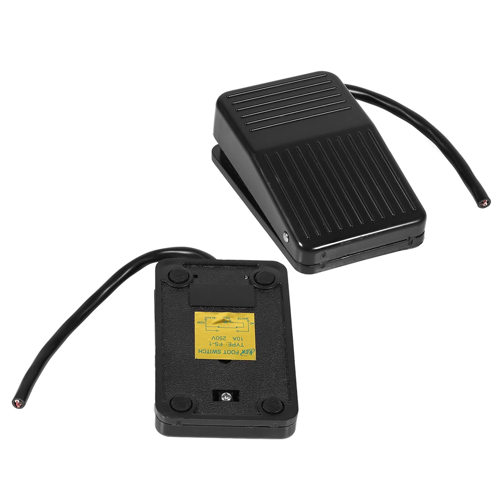 Durable Foot Pedal Switch On/Off Control Sturdy Foot Pedal Switch 220V 10A Switches With Power Cord
Durable Foot Pedal Switch On/Off Control Sturdy Foot Pedal Switch 220V 10A Switches With Power Cord