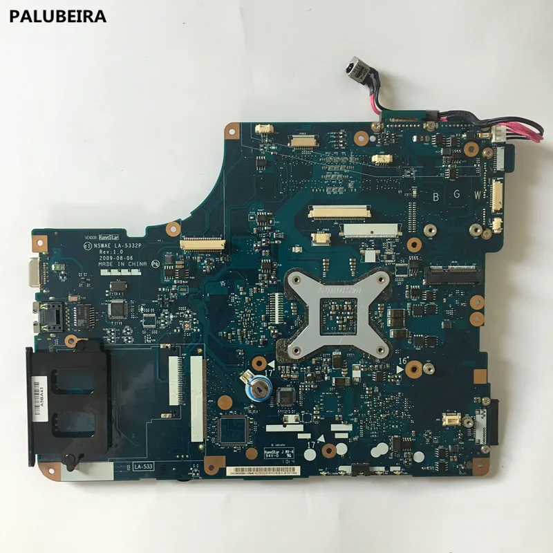 PALUBEIRA K000084370 For Toshiba L500D L555D L550D Laptop Motherboard NSWAE LA-5332P Mainboard Tested Work perfect |