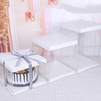 Square Cake Box Clear Plastic Box Transparent Cake Box Cake Packaging Box Organizer Wedding Birthday 8inch 10inch 12inch 14inch
Square Cake Box Clear Plastic Box Transparent Cake Box Cake Packaging Box Organizer Wedding Birthday 8inch 10inch 12inch 14inch