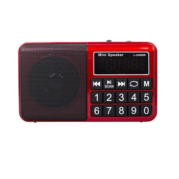 L-238SW Mini Portable Digital Multi Full Band FM Am Mw Sw Radio Receiver Support From Tf Card and USB Flash Drive
L-238SW Mini Portable Digital Multi Full Band FM Am Mw Sw Radio Receiver Support From Tf Card and USB Flash Drive