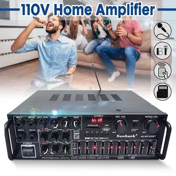 2000W 110V 2channel bluetooth Home Car Stereo Subwoofer Amplifier Equalizer Power Audio Amplifier Audio USB SD Remote Amplifiers
2000W 110V 2channel bluetooth Home Car Stereo Subwoofer Amplifier Equalizer Power Audio Amplifier Audio USB SD Remote Amplifiers