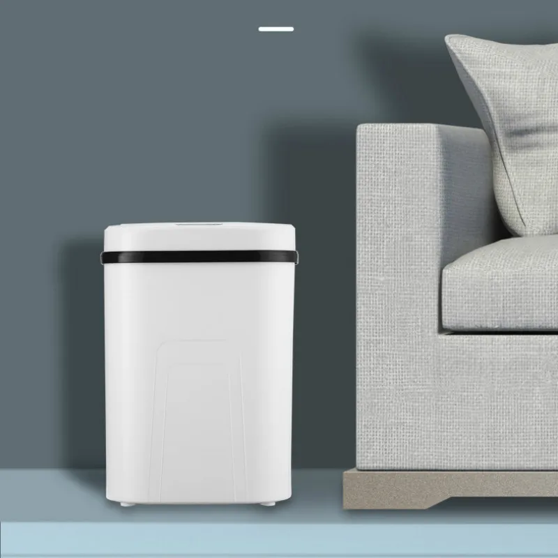 Home Induction Trash Bin Smart Touchless Narrow Waste Can With Bag Holder Automatic Open Garbage Tank Square Eco-friendly Bucket
Home Induction Trash Bin Smart Touchless Narrow Waste Can With Bag Holder Automatic Open Garbage Tank Square Eco-friendly Bucket