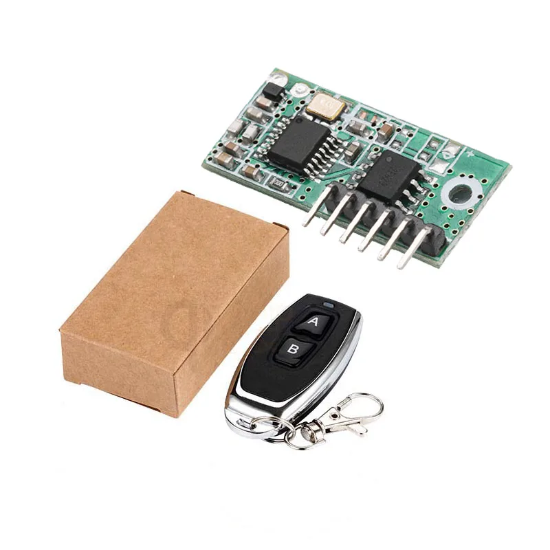 433.92MHz Wireless Serial port type RF Low power receiver module security Long distance transmitter Rolling code Remote control
433.92MHz Wireless Serial port type RF Low power receiver module security Long distance transmitter Rolling code Remote control