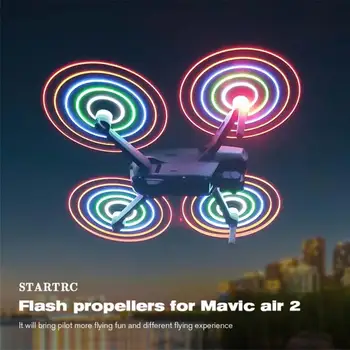 1 pair For DJI Mavic Air 2 Drone Propellers Rechargeable LED Luminous Flash Circle Paddle Quick-Release Propeller Blade
1 pair For DJI Mavic Air 2 Drone Propellers Rechargeable LED Luminous Flash Circle Paddle Quick-Release Propeller Blade