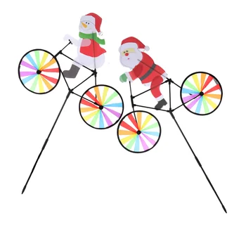 2pcs Christmas Garden Windmill Snowman Santa Wheel Wind Spinner Random Pattern
2pcs Christmas Garden Windmill Snowman Santa Wheel Wind Spinner Random Pattern