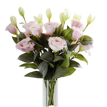 10pcs /lot Eustoma Grandiflorum Artificial Flower for Indoor Home Cafe Decoration DIY Wedding Silk Flower
10pcs /lot Eustoma Grandiflorum Artificial Flower for Indoor Home Cafe Decoration DIY Wedding Silk Flower