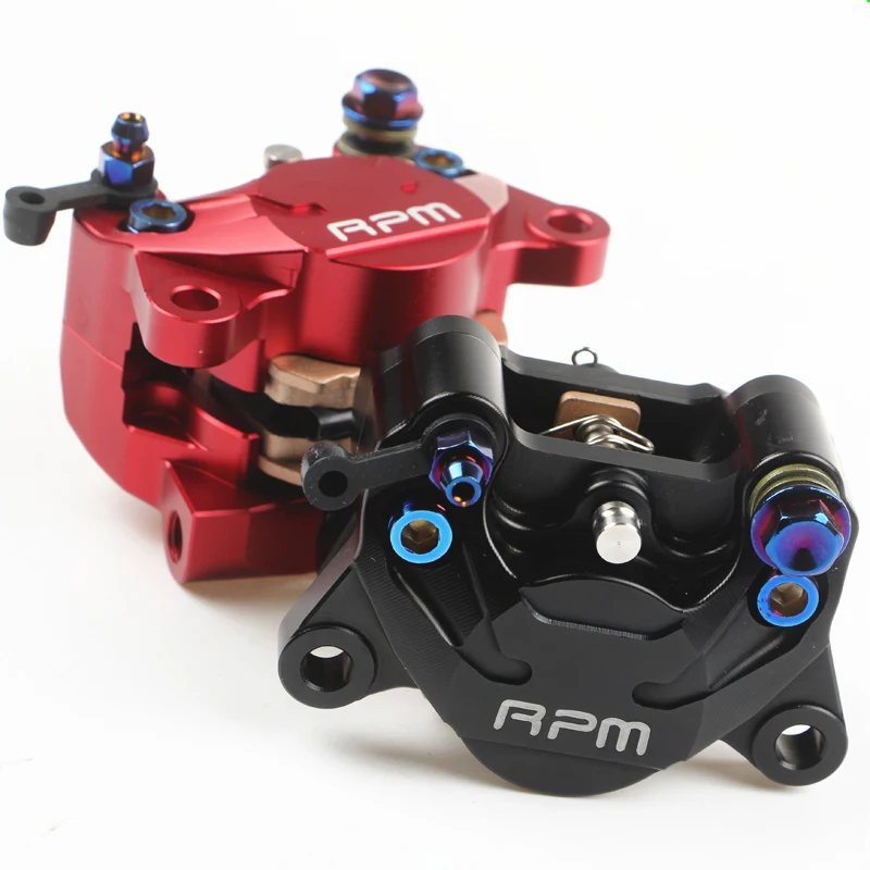 Universal Motorcycle Rear CNC RPM motor brake Caliper pump under the double small crabs calipers power 34mm piston | Автомобили и