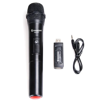 Zansong Uhf Wireless Professional Handheld Microphone o Amplifier for Karaoke Mic for Church Performance o Amplifier
Zansong Uhf Wireless Professional Handheld Microphone o Amplifier for Karaoke Mic for Church Performance o Amplifier