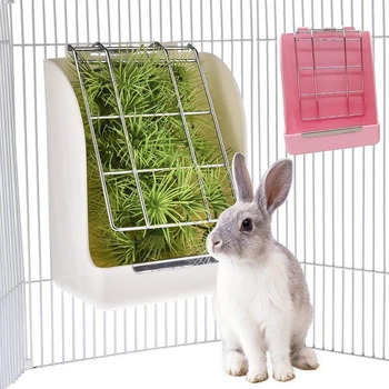 Pet Rabbit Grass Frame Hay Feeder Manger Rack For Rabbit Guinea Pig Chinchilla Fixed Flip-Up Holder Grass Basket Small Pet
Pet Rabbit Grass Frame Hay Feeder Manger Rack For Rabbit Guinea Pig Chinchilla Fixed Flip-Up Holder Grass Basket Small Pet