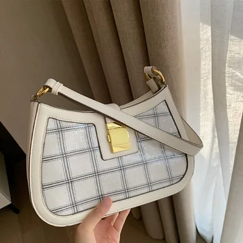 Plaid Baguette Bag For Women 2020 New French Fashion Personality Sequins Handbag Shoulder Underarm Bag A744
Plaid Baguette Bag For Women 2020 New French Fashion Personality Sequins Handbag Shoulder Underarm Bag A744