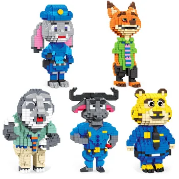 Disney Zootopia Series Micro Building Blocks Assembling Model Green Abs Plastic Diy Creative Educational Toys for Children
Disney Zootopia Series Micro Building Blocks Assembling Model Green Abs Plastic Diy Creative Educational Toys for Children