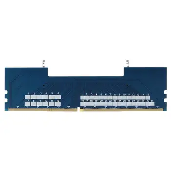 Professional Laptop DDR4 SO-DIMM to Desktop DIMM Memory RAM Connector Adapter Desktop PC Memory Cards Converter Adaptor
Professional Laptop DDR4 SO-DIMM to Desktop DIMM Memory RAM Connector Adapter Desktop PC Memory Cards Converter Adaptor