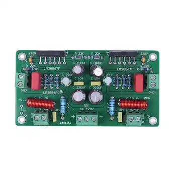 Assembled 68W+68W HiFi LM3886TF Stereo Amplifier AMP Board 50W*2 / 38W*2
Assembled 68W+68W HiFi LM3886TF Stereo Amplifier AMP Board 50W*2 / 38W*2