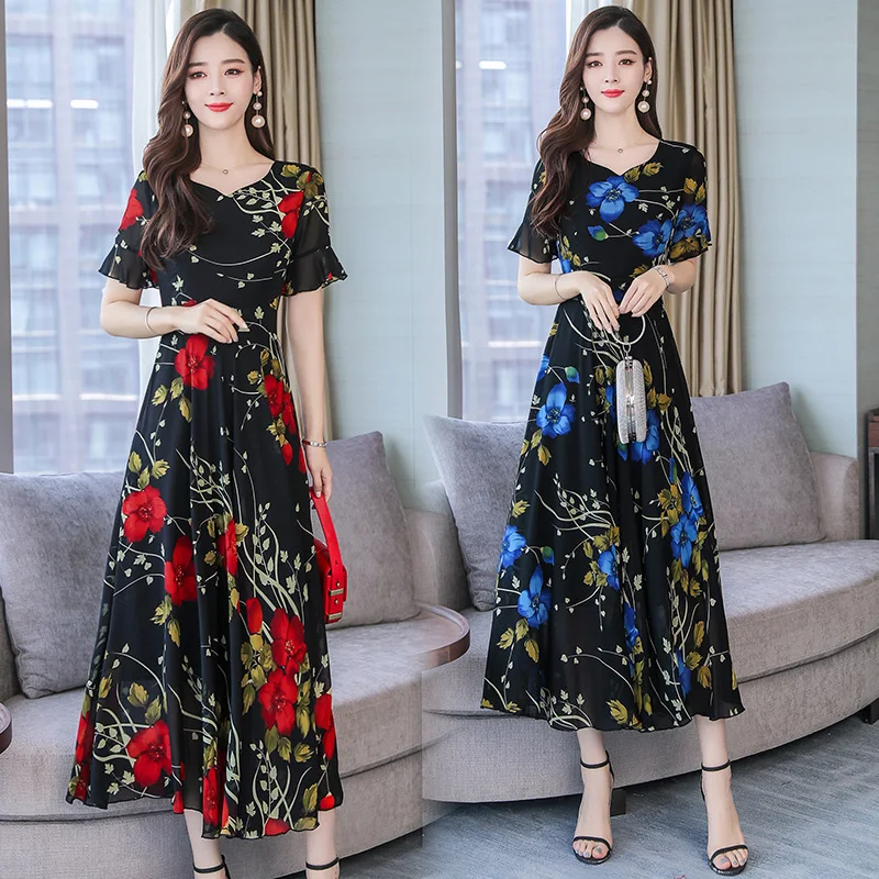 Fashion Chiffon Dress Women's Summer 2019 New Style Popular Very Fairy of Skirt Beach Skirt Seaside Holiday Long Skirts
Fashion Chiffon Dress Women's Summer 2019 New Style Popular Very Fairy of Skirt Beach Skirt Seaside Holiday Long Skirts