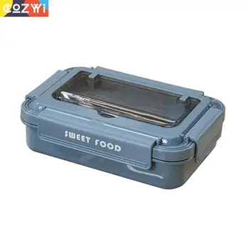 SUS 304 Industral Style Lunch Box School Office 2/3 Compartments Bento Box Heat Preservation Lunchbox
SUS 304 Industral Style Lunch Box School Office 2/3 Compartments Bento Box Heat Preservation Lunchbox