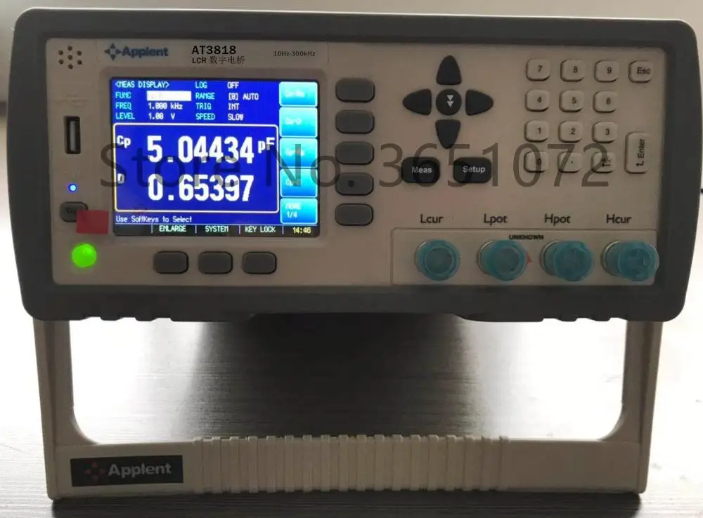 AT3818 Precision Digital LCR Meter 10Hz~300kHz RCL Meter with DCR Function Upgraded Model for AT2818
AT3818 Precision Digital LCR Meter 10Hz~300kHz RCL Meter with DCR Function Upgraded Model for AT2818