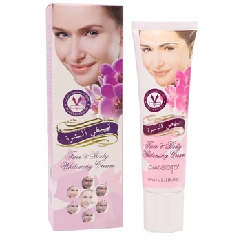 Thailand QIANSOTO Facial and Body Brightening Whitening Cream 60ml
Thailand QIANSOTO Facial and Body Brightening Whitening Cream 60ml