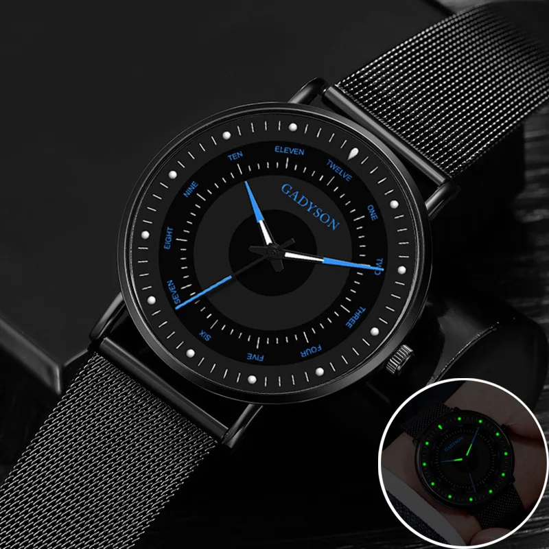 Luminous Needle Men's Casual Watches Personality Fashion Mesh Business Ultra-Thin Clock Top Brand Wristwatch Relojes 2021 New
Luminous Needle Men's Casual Watches Personality Fashion Mesh Business Ultra-Thin Clock Top Brand Wristwatch Relojes 2021 New